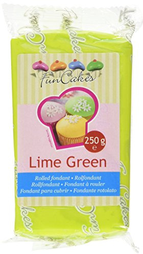 funcakes - Pasta di zucchero 250 g - Verde lime