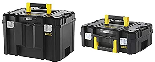 Stanley FMST1-71971 Mallette grand volume Tstak Fatmax + Stanley FMST1-71966 Mallette Tstak Fatmax