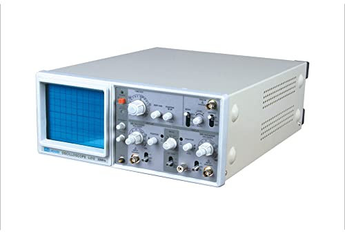 ZCBYBT Oscilloscopio analogico a Doppio Canale dell'oscilloscopio 20Mhz di stoccaggio di frequenza della Banda di Traccia Doppia per ispezione di Manutenzione