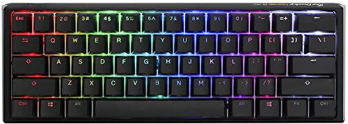 Ducky One 3 Classic, Mini 60%, Cherry Silver, RGB, Schwarz - Italienisches Layout