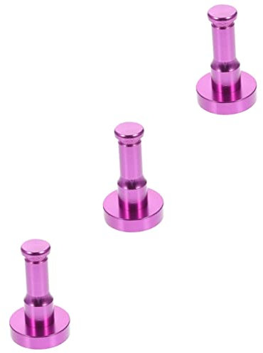 Alipis 3stücke Multi- Türhaken Aluminiumlegierung Wandhaken Für Kleidung Handtücher Und Einfache Für Schlafzimmer Badezimmer Und Küche