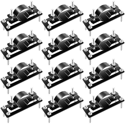 Colinktool Steel 2 Wood Fence Bracket，Chain Link Wood Adapter， Fence Brackets (12-Pack)