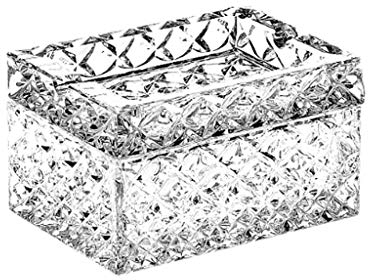 ashtrays Außen-Innen-Kristallglas-Doppelschicht-Aschenbecher, transparenter Aschenbecher for Desktop-Dekoration, exquisites dekoratives Kunsthandwerk for Geschenk-Aschenbecher, moderner Aschenbecher