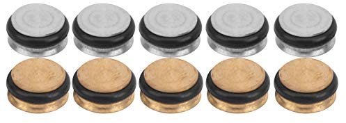 10 Stück Flötenstecker, Offenes Loch, Metall, Silikon, Universeller Verschluss, Reparaturteile für Blasinstrumente, Stecker, Zubehör, Tastenkappe, Gel-Metall
