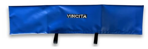 Vincita Mountain Bike Durable Water-Resistant Handlebar Cover Black XL with Hook and Loop Adjustable Strap Bike Cover Road Bicycles Bikepacking Accessories (Waterproof/Blue)