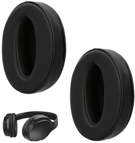 GIONAR Ear Pads Cushions Replacement for Sennheiser HD 4.50BT HD 4.50BTNC HD 4.50SE HD 4.40BT HD 4.30G HD4.20S HD 458BT HD 400S HD 350BT HD300, Headphone Earpads Protein Leather Memory Foam, Black