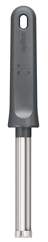Zyliss Vide-Pomme, Acier Inoxydable, Pour Trognon de Pommes et Poires, Poignée Ergonomique ABS, Ustensile de Cuisine pour Fruits, Gris 24 cm