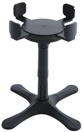 Single Bowl Dog Stand, No-tip Dog Bowl Stand, Raised Dog Feeding Bowl Stand, Height Adjustable Dog Feeder, 900g, Anti Spill Dog Bowl Stand, Raised Dog Bowl for Large Breeds, Black