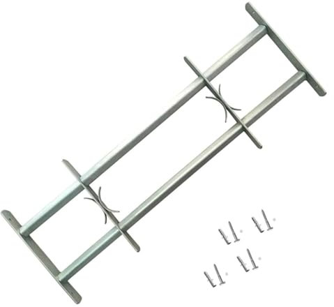 qohoio Grate per Finestre Regolabili 2 pz 1000-1500 mm,Articoli di ferramenta,Materiali da Costruzione,Finestre-3057509