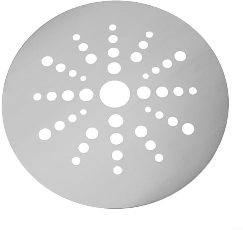 ReachMall Induction Hob Converter Plate, Induction Adapter Plate, Stainless Steel Induction Hob Heat Diffuser for RING Plate, Disk Heat Diffuser(23cm)
