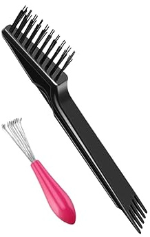 NIYANGLE Peines De Limpieza Accesorios Para Peines Herramienta De Limpieza Garra Limpiadora Garras Depilatorias Cepillo Limpiador Para Depilación Para Uso Salón De Belleza