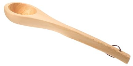 OUNONA Cuchara De Madera De para Cocina y Baño Cucharón Multifuncional para Agua para Saunas y Duchas Cucharón Práctico De Madera