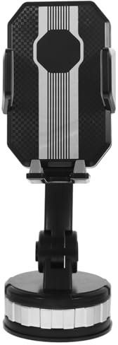 HOMOBABE Soporte Ajustable Teléfono para Instalación para Coche Móvil sin Herramientas, Ancho y Material de Pc, Abs y Silicona en Adecuado para Uso Automóvil