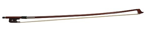 Cellobogen aus Brasilianischem Holz mit Rosshaar, Braun | Geeignet für Cello 1/4, Ausgewogenes Spielgefühl, für Anfänger und Schüler