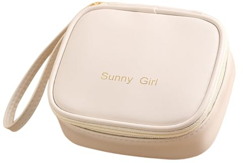 Period Pouch – Stylish Reusable Menstrual Bag, Compact Hygiene Organizer | Waterproof Travel Pouch For Sanitary Products, Convenient Storage For Pads, Tampons & Pantyliners, Discreet Design For Everyd