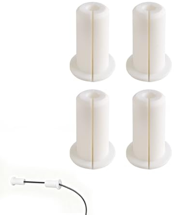 4 Stück WanddurchfüHrung Für Kabelführungsset, MauerdurchfüHrung Kabel, KabeldurchfüHrung Wand, Ethernet-KabelschutzhüLle Für Router