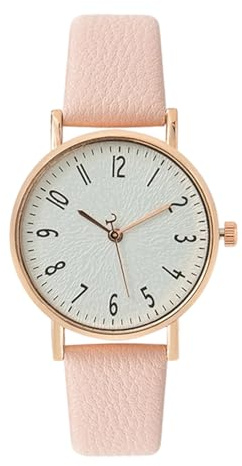 Générique Montre-Bracelet – Montre Tendance précise, célébration de l'affection au Travail, à l'école, boîtier métallique résistant, Bracelet de Liaison réglable, Dispositif de chronométrage