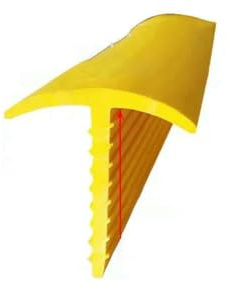 Joint d'étanchéité en caoutchouc silicone en forme de T pour joints de gouttière, panneaux solaires, porte et fenêtre universels - T-131 37 x 40 mm - 1 m