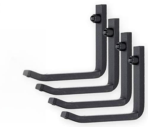 4U® 4X Wand Reifenhalter 40kg (8x20mm) Felgenbaum Reifenregal Reifen Felgen Wandhalterung Wandhalter