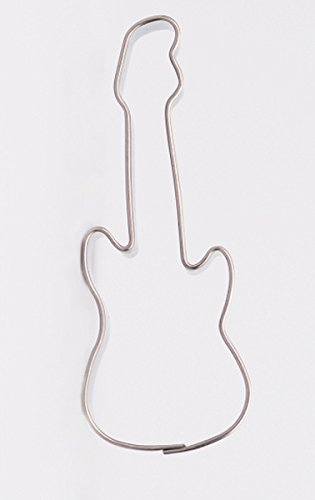 Formina Electric Guitar Cookie Cutter 6.7 cm Stainless Steel