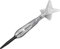 Target Darts 200942 Steel-Dartpfeile , Silber, 26G