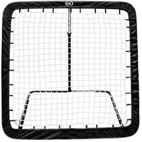 AXI RebounderPro120 Rückprallwand klappbar | Rebounder/Rebound Netz für Fußball 120x120 cm | Tragbare Prellwand für Fussball Training
