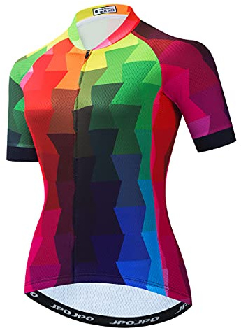 Radtrikot Damen MTB Jersey Rennrad Sommer Kurzarm Fahrradbekleidung