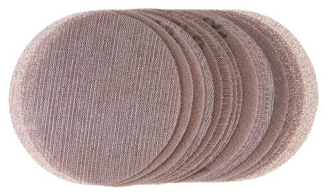 sourcing map 20pcs Mesh Sanding Discs 5 Inch Hook and Loop Sanding Net 120 Grits Dust Free Abrasive Pads for Car Wood Drywall Metal Polishing & Grinding