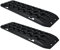 UISEBRT 2 unidades Offroad Tracks Traction Mats Arranque Barro Arena Nieve Recovery Board, escalera de neumáticos ayuda de tracción con bolsa de almacenamiento para todoterrenos, autocaravanas,