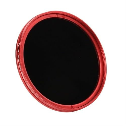 CBFGGOEUDFBS Einstellbare Infrarot Filter IR Pass Röntgen Objektiv Filter Variable for Canon for Sony DSLR Kamera 55/58/62/67/72/77/82mm (Size : 58mm, Color : Adjustable ND Lens)