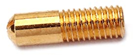 Gitarren Humbucker Schrauben 6 Stück Gold, Eisenstahl, 1, 75 Cm | Pickup Zubehör für E-gitarre, Rostresistent und Leicht zu Montieren, Zubehör für Gitarre