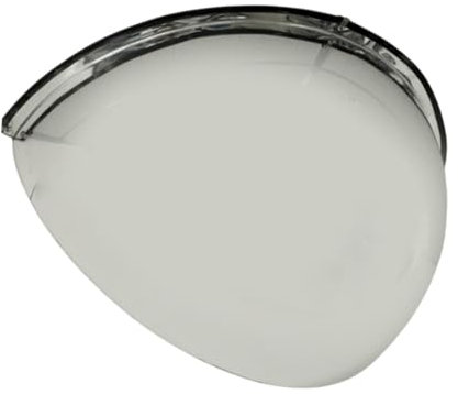 Colcolo Miroir demi-dôme miroir demi-convexe accessoires de sécurité Angle de vision de 180 degrés pour hôpital de stationnement de Garage extérieur intérieur