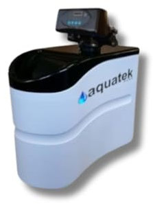 Aquatek - SLIM 12 Litri Addolcitore D'Acqua Automatico Collaudato Con Valvola Elettronica Runxin F69P3 Sistema Rigenerazione Efficiente Per Abitazioni Fino A 6 Persone Facile Installazione