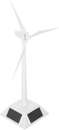 YARNOW Vent Mill à Énergie Solaire Plastique Modèle De Vent Mill à Assembler Décoration De Bureau Jouet Éducatif pour Affichage Rotatif Solaire Kit De Bricolage pour Maison Ou Bureau
