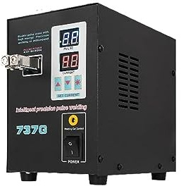 Saldatrice automatica del saldatore a punti 737G for il doppio impulso di illuminazione del LED del pacchetto 1.5KW della batteria al litio 18650 for l'industria Fai da te per la casa
