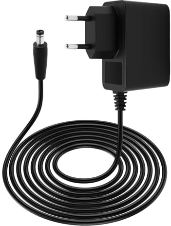 Cargador 12V 1A 12W con Conector DC 5.5 x 2.1 mm, Adaptador de Corriente | para Tira LED, Cámara CCTV, Router, TV Box, Hub USB, Mini Ventilador, Receptor WiFi, Webcam Cargador de Pared con Cable 1.5m