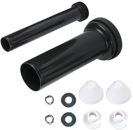 Folpus Set di Collegamento per WC Sospeso Tubo di Scarico Le Perdite Facile Da Installare Pezzi di Ricambio WC Bidet Accessori Dadi