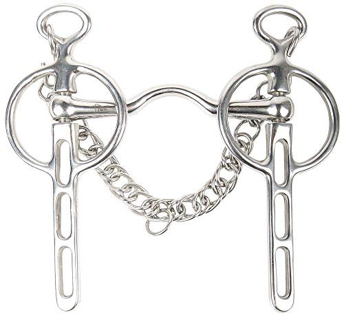 Harry´s Horse Liverpoolkandare Zungenbügel 3 Schlüssellöcher 15mm, Größe:14.5