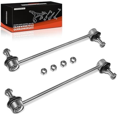 Frankberg 2x Koppelstange Pendelstange Vorderachse 31356780847 | Kompatibel mit 3er E46, 3er Cabriolet E46, 3er Coupe E46, Z4 Coupe E86, Z4 R.o.a.d.s.t.e.r E85, 3er Touring E46