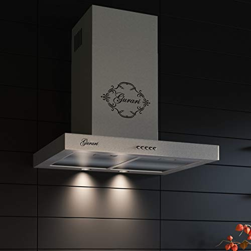 Gurari 461 IS Campana extractora de pared 60 cm •1000 m³/h•Campana de pared Lujo fabricante Gurari • 3 velocidades • 1000 m³/h • LED • Campana • Acero inoxidable • Recirculación posible