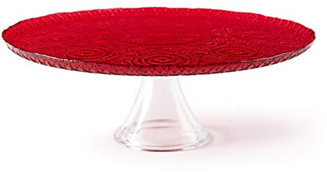 ALZATA TORTA CM.31XH10 ROSSO