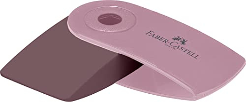 Faber Castell Radiergummi PVC-frei Sleeve Mini in 3 Harmony-Farben - zufällige Auswahl