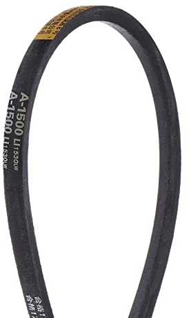 sourcing map A-1500 Keilriemen Antriebsriemen 1500 mm Innenumfang Gummi für Kraftübertragung