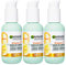 Garnier SkinActive Vitamin C Face Serum in Cream 2in1 Illuminating and Anti-Blemish SPF 25 for Dull Uneven Skin Formula with Vitamin C and Citrus Extract - 3 Bottles of 50ml