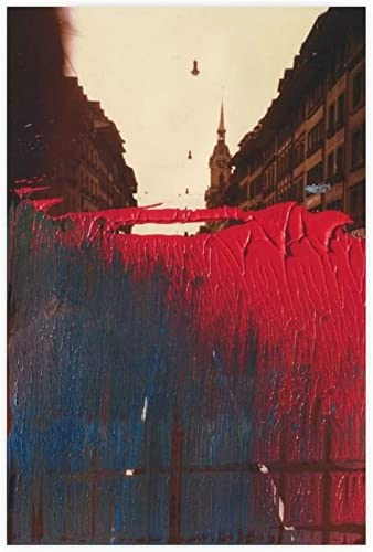 XCPORA Gerhard Richter Poster Abstrakte Wandkunst Gerhard Richter Drucke Gerhard Richter Leinwandgemälde Für Zuhause Wanddekoration Bild 40x60cmx1 Kein Rahmen