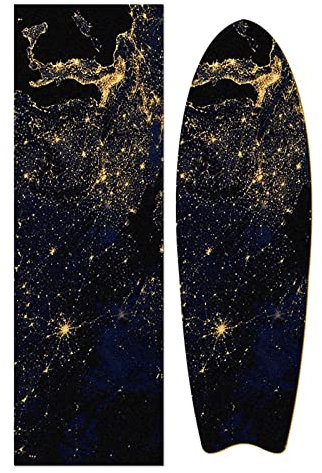 FEETOX Skateboard Klebeband 84 * 23cm(33.46X9.45inch) Skateboard Grip Tape Skateboard Aufkleber Bubble Free Waterproof Longboard Griptape Skateboard Grip Tape AC280 Skateboard Aufkleber