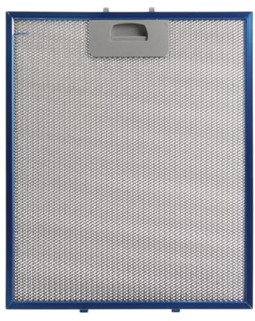 Paxanpax Filtro de malla de alambre para campana extractora PCK1038, longitud lateral del mango 280 mm, longitud lateral lisa 340 mm, se adapta a Teka