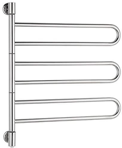 OZBMA Scaldasalviette Portatile Scaldasalviette Elettrico Portatile con Rotazione Libera di 180° Riscalda uniformemente e riscalda (74x64 cm) ()