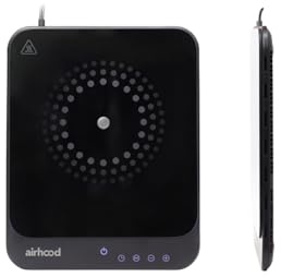 AirHood Ultra-Slim Induction Cooker | Countertop Hot Plate with Precision Sensors for 10 Temperature Modes | Eco-Friendly Compact Kitchen Appliance