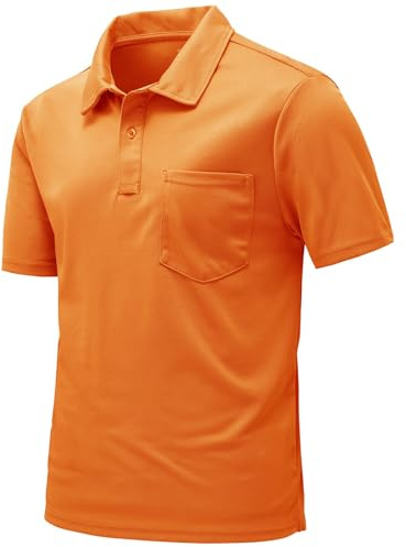 Rdruko Poloshirt Herren Kurzarm mit Brusttasche Polohemd T-Shirts Sommer Golf Polo Shirt Slim Fit für Männer